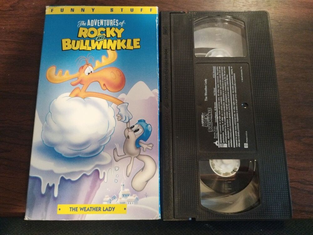 Adventures of Rocky & Bullwinkle (VHS Vol. 11) Weather Lady